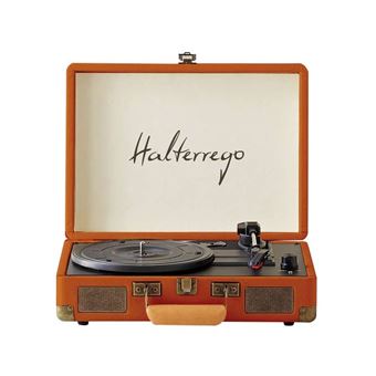 Platine vinyle Halterrego Liberty Cognac