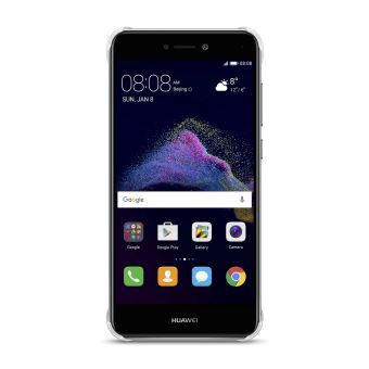 Coque TPU Transparente Bord Chromé Métallique Pour Huawei P8 Lite 2017 - Protection Style