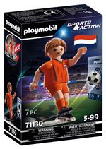 Playmobil 71130 Joueur de football Néerlandais