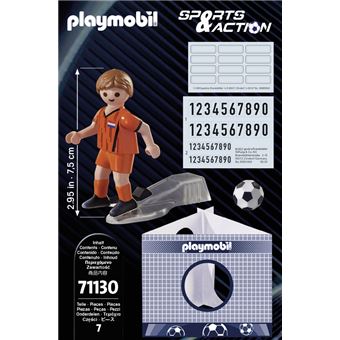 Playmobil 71130 Joueur de football Néerlandais