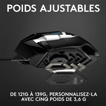 Souris Gaming filaire Logitech G502 Hero SE Noir - Souris - Achat & prix