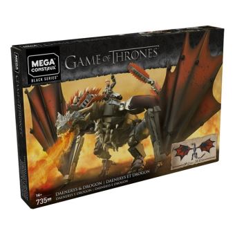 Jeu de construction Mega Bloks Game of Thrones Daenerys et Drogon