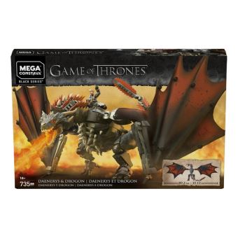 Jeu de construction Mega Bloks Game of Thrones Daenerys et Drogon