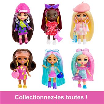 Poupée Mattel Barbie Xtra Mini Minis Modèle aléatoire