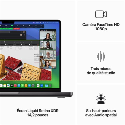Apple MacBook Pro - M3 Pro - M3 Pro 14-core GPU - 18 GB RAM - 512
