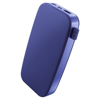 POWERBANK 24000MAH Batterie rechargeable de poche - True Blue - 2PB24100TB.Charge ultra rapide avec 20W Power DeliveryChargez jusqu''a 50% en 30min. 6 fonctions de securite. Approuvee par les compagnies aeriennes. Charge votre telephone 8 fois.
