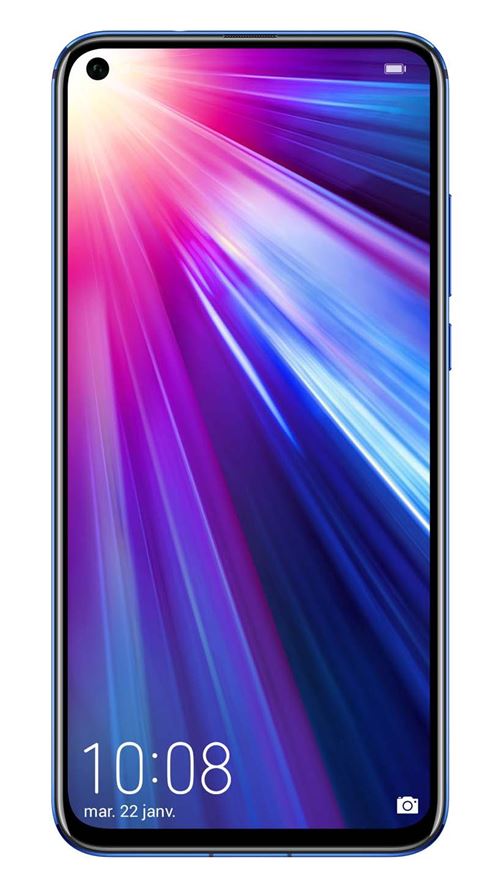 Smartphone Honor View 20 Double SIM 256 Go Bleu Fantôme