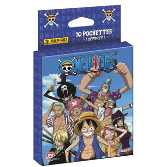 Jeu de cartes Panini One Piece Blister 11 pochettes