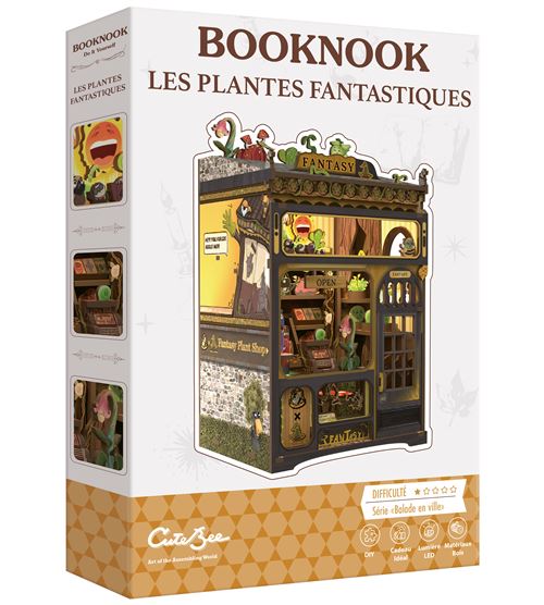 Maquette Blackrock Games Booknook Les plantes fantastiques - Blackrock Games