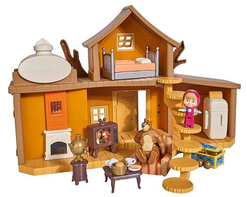 Playset Simba Masha Maison de Michka 2 Etages