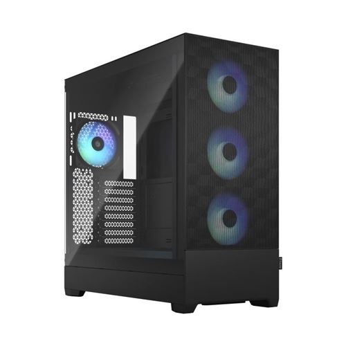 Boîtier PC Fractal Design Pop XL Air grand tour noir RGB avec panneau latéral verre trempé