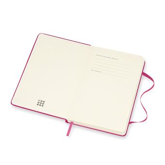 Agenda scolaire semainier Moleskine Couverture rigide 2021-2022 Rose