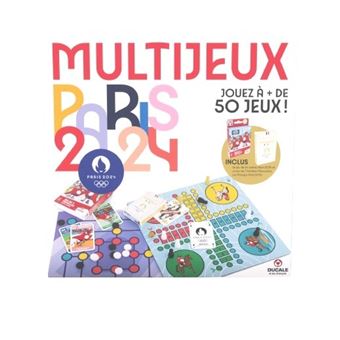 LA DUCALE Jeu de 54 Cartes Jeux Olympiques et Paralympiques Paris 2024