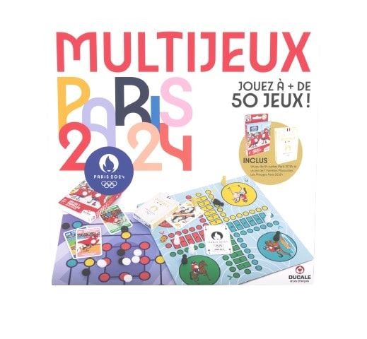 Jeu d’ambiance Ducale Multijeux JO Paris 2024 - Jeux d’ambiance - Achat ...