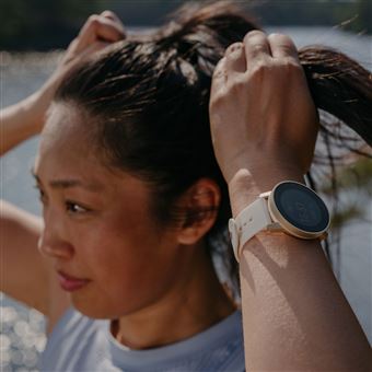 Suunto 9 Peak Pro - Polymère renforcé de fibres de verre - montre de sport avec sangle - silicone - taille du poignet : 125-175 mm - affichage 1.2" - Bluetooth - 64 g - perle d'or