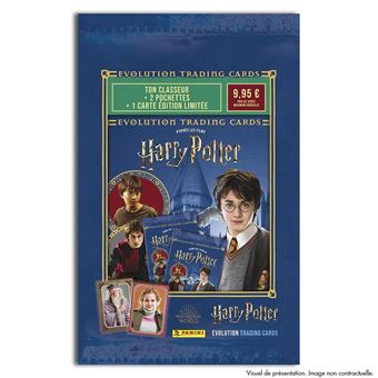 Jeu de cartes Panini Harry Potter Evolution Trading cards Starter Pack Modèle aléatoire