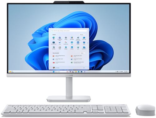 PC tout-en-un Lenovo A100 23,8 Intel® Core™ i3 16 Go RAM 512 Go SSD Gris nuage