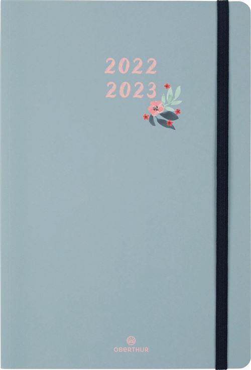 Agenda scolaire semainier 2023/2024 - Tivoli - 24,5 x 17 cm - Oberthur -  Jaune