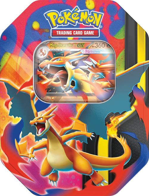 Pokemon Multicolore Carte À Collectionner Pokémon Pokébox Q1 26 Méga-Dracafeu Y-Ex