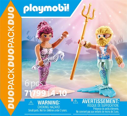 Playmobil Princess Magic Sirène et Triton 71799 - vue 4
