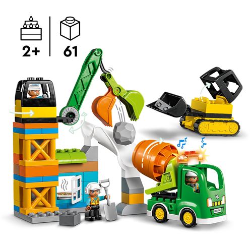 Décennie s de construction compatibles avec Lego pour enfant, 6 en