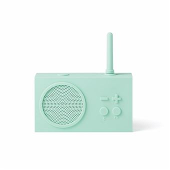 Lexon Tykho 3 drahtloses Bluetooth-Radio Minzgrün - 1