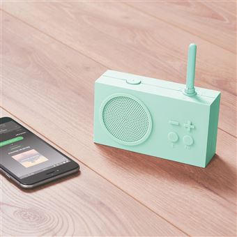 Radio sans fil Bluetooth Lexon Tykho 3 Vert menthe