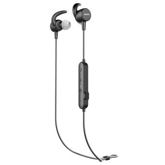 Ecouteurs intra-auriculaires de sport Philips sans fil Noir - 1
