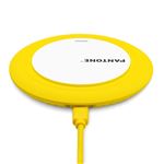 Chargeur pour téléphone mobile sans fil Balvi Pantone Jaune