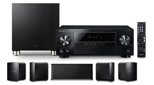 Pioneer HTP-074 - Home theater systeem - 5.1 kanaals - zwart