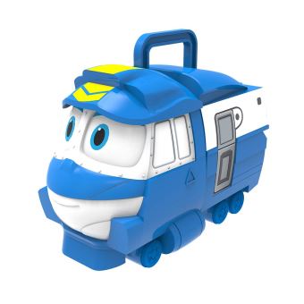 Figurine Silverlit Robo Trains Locomotive de Rangement 29 cm