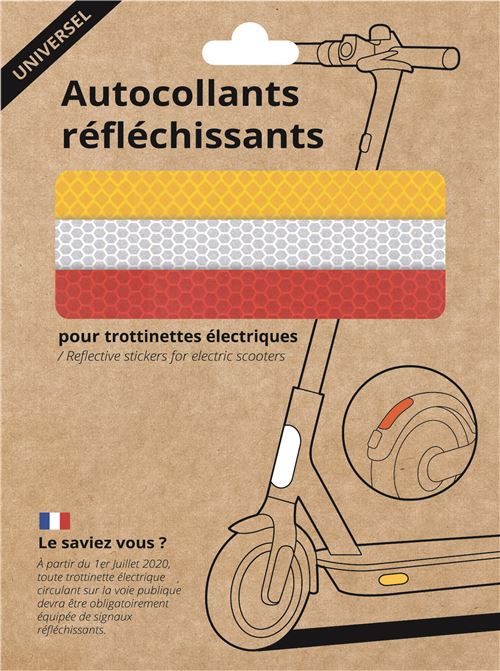 Kit visibilité trottinettes électriques Yeep.Me