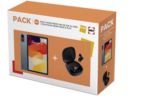 Tablette Tactile Xiaomi Redmi Pad SE 11 + Ecouteurs Redmi Buds 6 Play