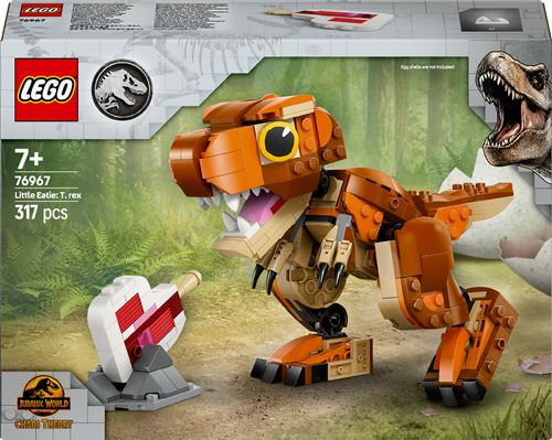 LEGO Jurassic World 76967 Petite Mangeuse : la femelle T rex Jouet - vue 4