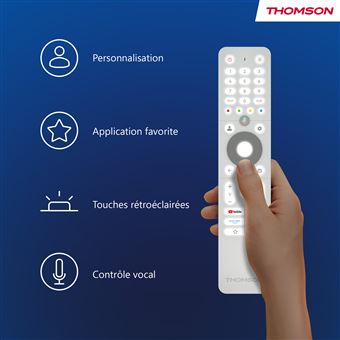 TV LED Thomson 24HG2S14CW 60 cm HD 2024 Blanc