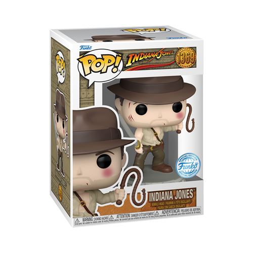 FUNKO  Indiana Jones Figurine en vinyle t te branlante dition limit e