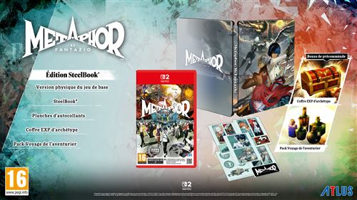 Metaphor : ReFantazio Steelbook Edition Nintendo Switch 2