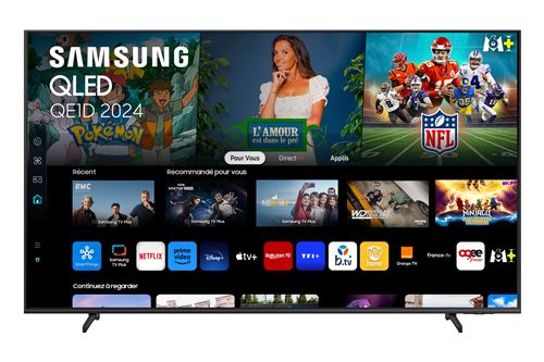 TV QLED Samsung TQ65QE1D 163 cm 4K UHD Gris titane