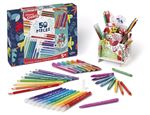 Crayons de couleur et feutres Maped Creativ Kit 50 pièces