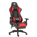 Chaise de bureau gaming Alpha Omega Players Impérium Noir et Rouge