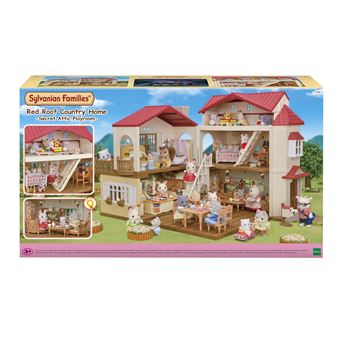 Figurines Sylvanian Families La grande maison éclairée et sa pièce secrète