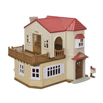 Figurines Sylvanian Families La grande maison éclairée et sa pièce secrète