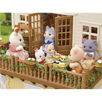 Figurines Sylvanian Families La grande maison éclairée et sa pièce secrète