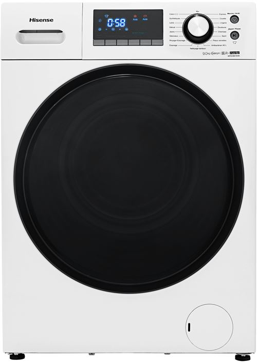 Lave-Linge Hublot Hisense Wfeh9014Va Reconditionné Blanc