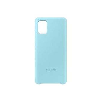 Samsung Galaxy A51 Silicone Hoes Blauw - 1