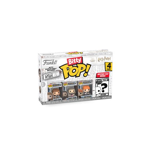 Pack de 4 figurines Funko Bitty Pop Harry Potter Hermione in robe État correct - Funko reconditionné disponible sur Fnac