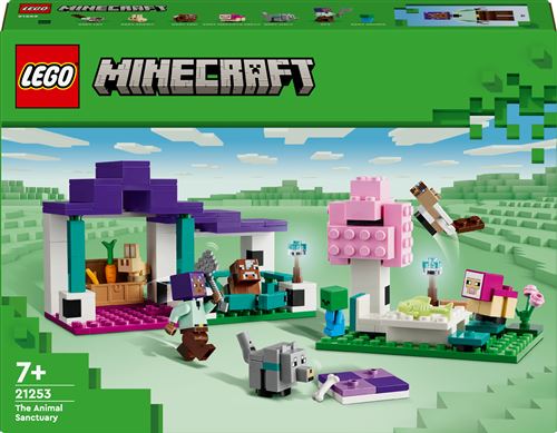 Acheter LEGO® Minecraft® 21253 Le sanctuaire animalier État correct - 41,99 € LEGO® Minecraft® 21253 Le sanctuaire animalier État correct - reconditionné disponible sur Fnac