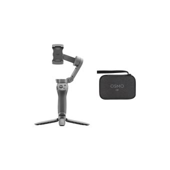 Pack Stabilisateur DJI Osmo Mobile 3 Gris pour smartphone + Poignée trépied + Coffret de transport