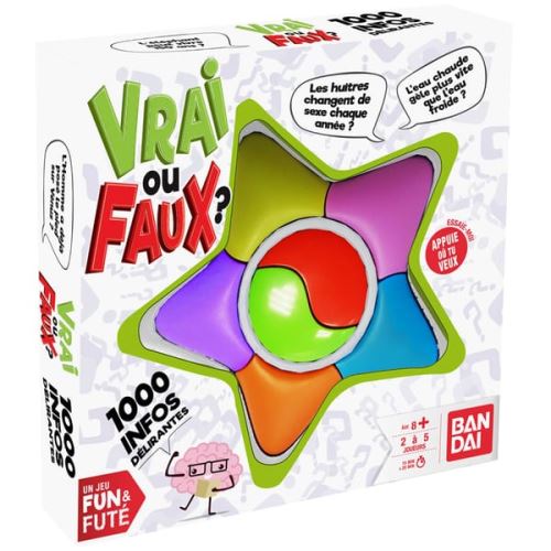 Jeu D’Ambiance Bandai Vrai Ou Faux