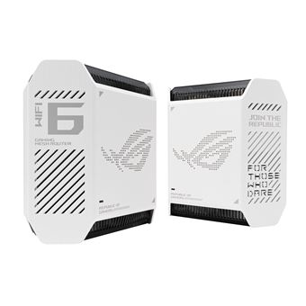 Asus Set van 2 Draadloze Wifi-routers ROG Rapture GT6 Tri-band Wit - 1